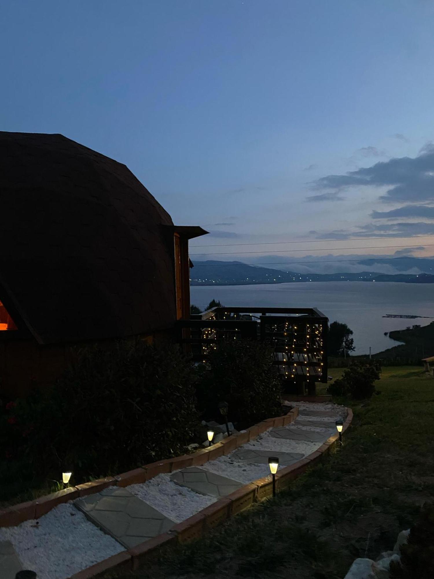 Domos Lago Muisca Xue Aquitania Dış mekan fotoğraf